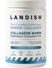 Landish hydrolyzed marine collagen 250g, front view