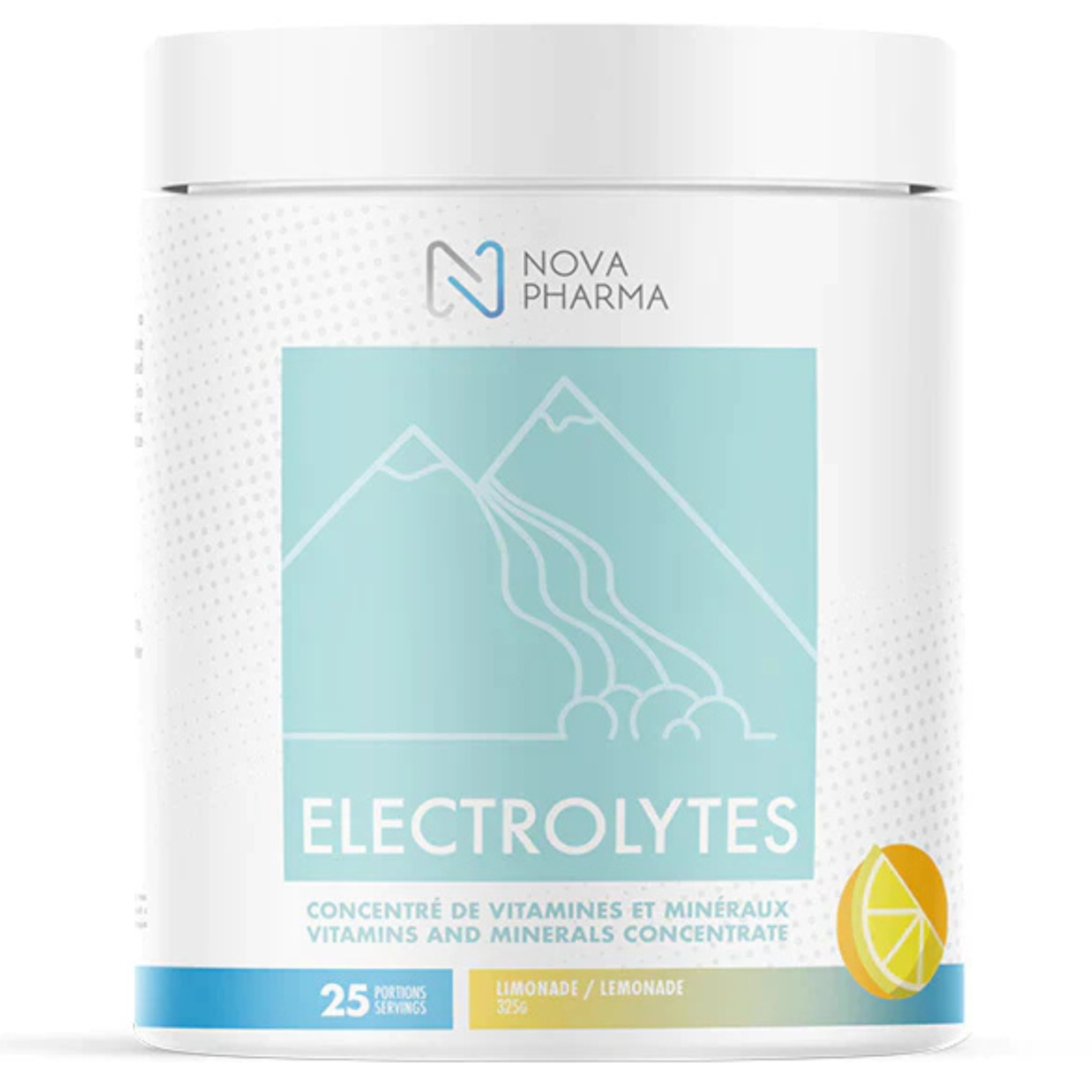 Nova pharma Electrolytes Lemonade – hydration and recovery formula