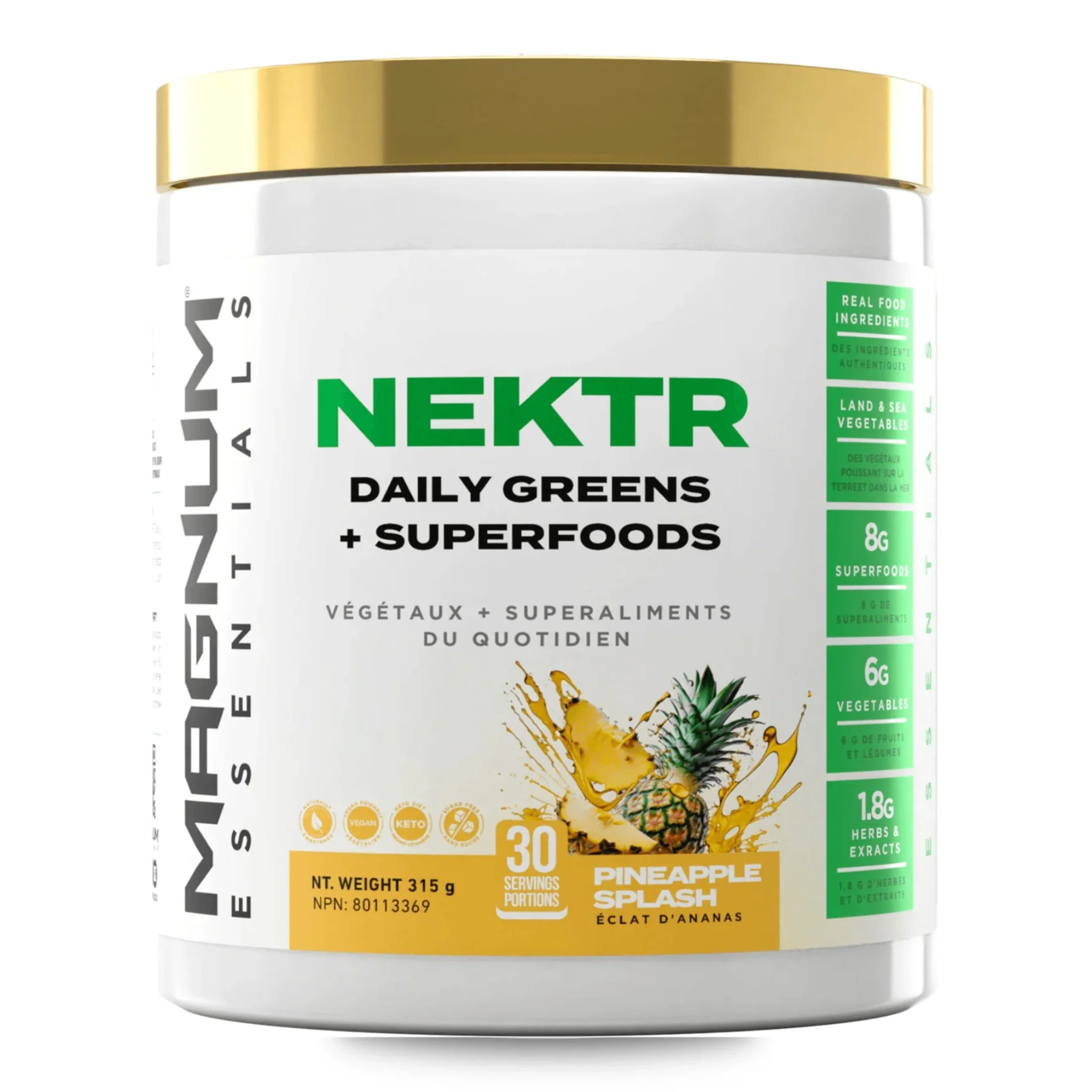 MAGNUM NEKTR DAILY GREENS + SUPERFOODS 30 portions