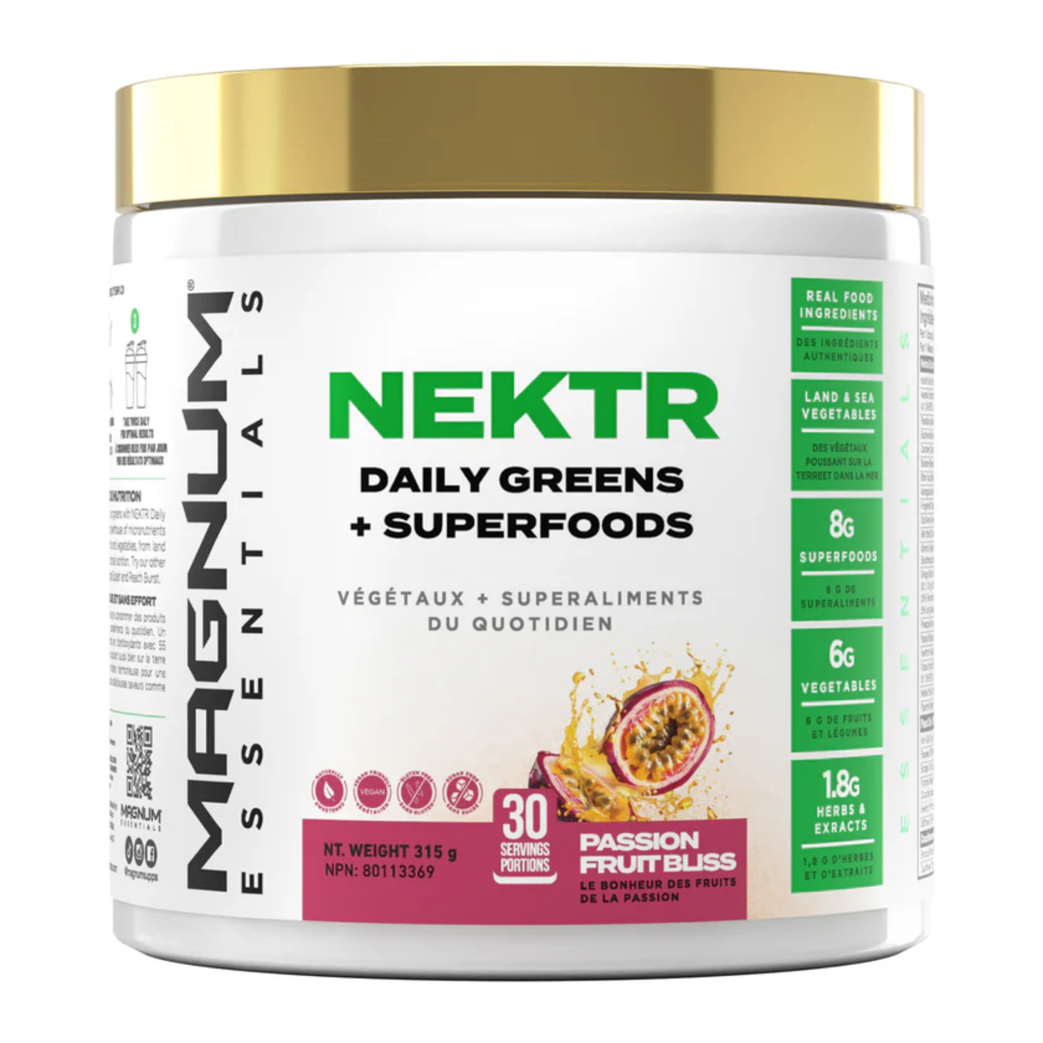 MAGNUM NEKTR DAILY GREENS + SUPERFOODS 30 portions