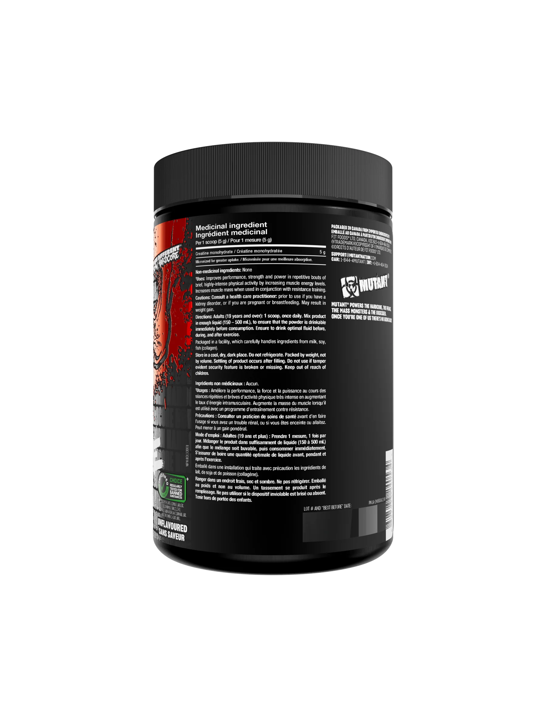 mutant creatine Pure, nano‑micronized creatine monohydrate for stronger lifts, faster recovery, and bigger gains. Informed‑Choice Certified and pharmaceutical‑grade for clean, reliable performance. Unflavoured and easy‑mixing for effortless stacking.best price at nutrizone