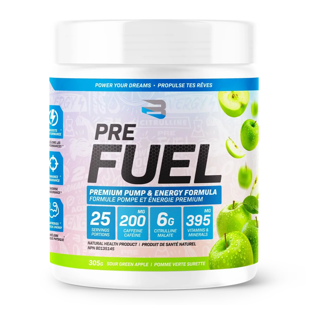 BELIEVE PRE FUEL 25 serv.