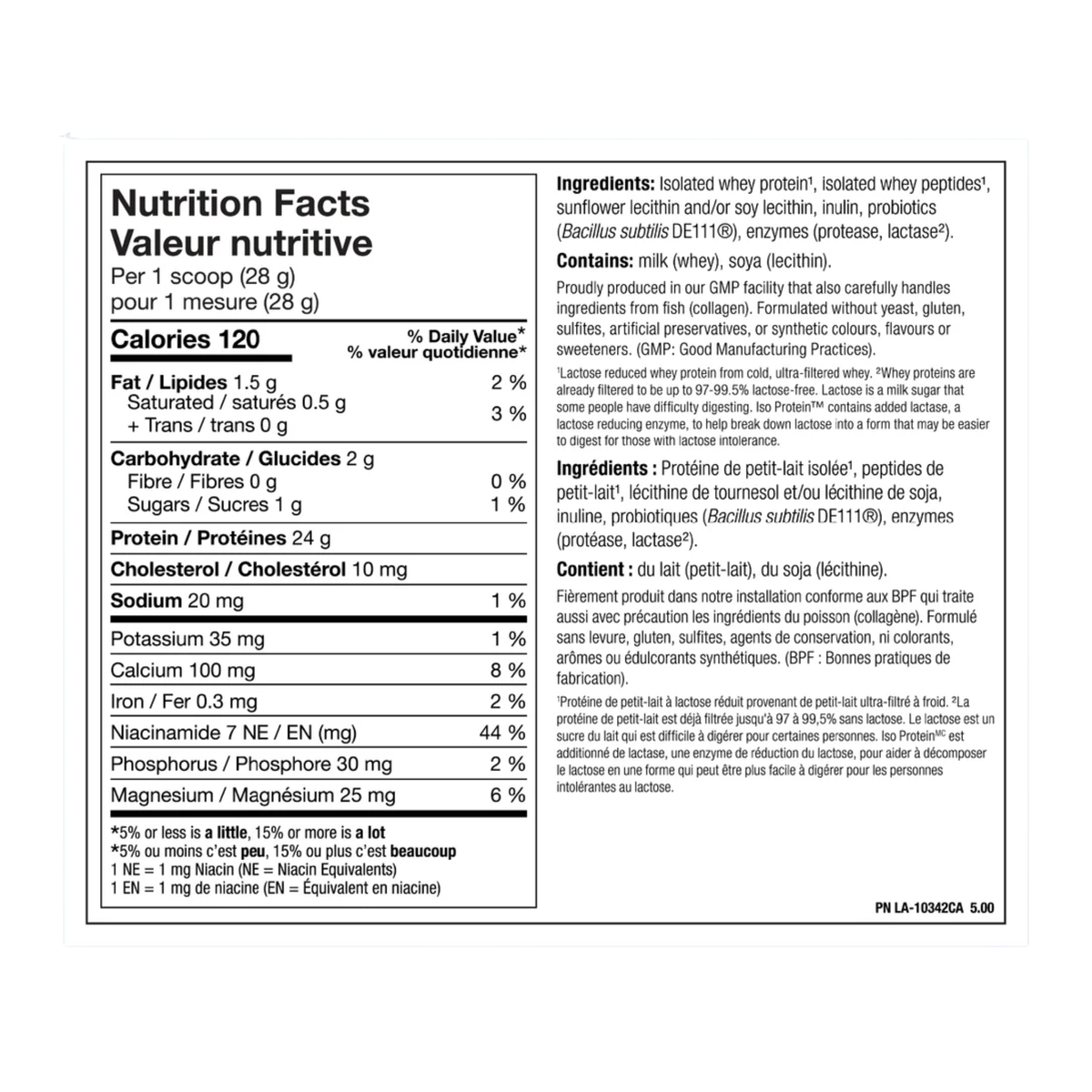 NORTH COAST NATURALS ISO PROTEIN 100 680g