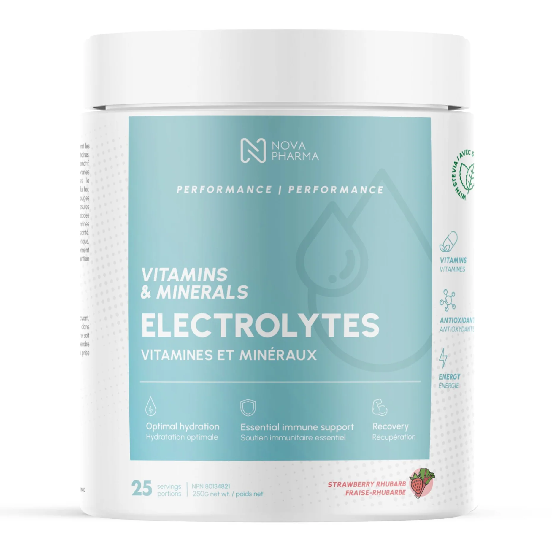 Nova Pharma electrolytes support hydration and recovery — find them now at Nutrizone.