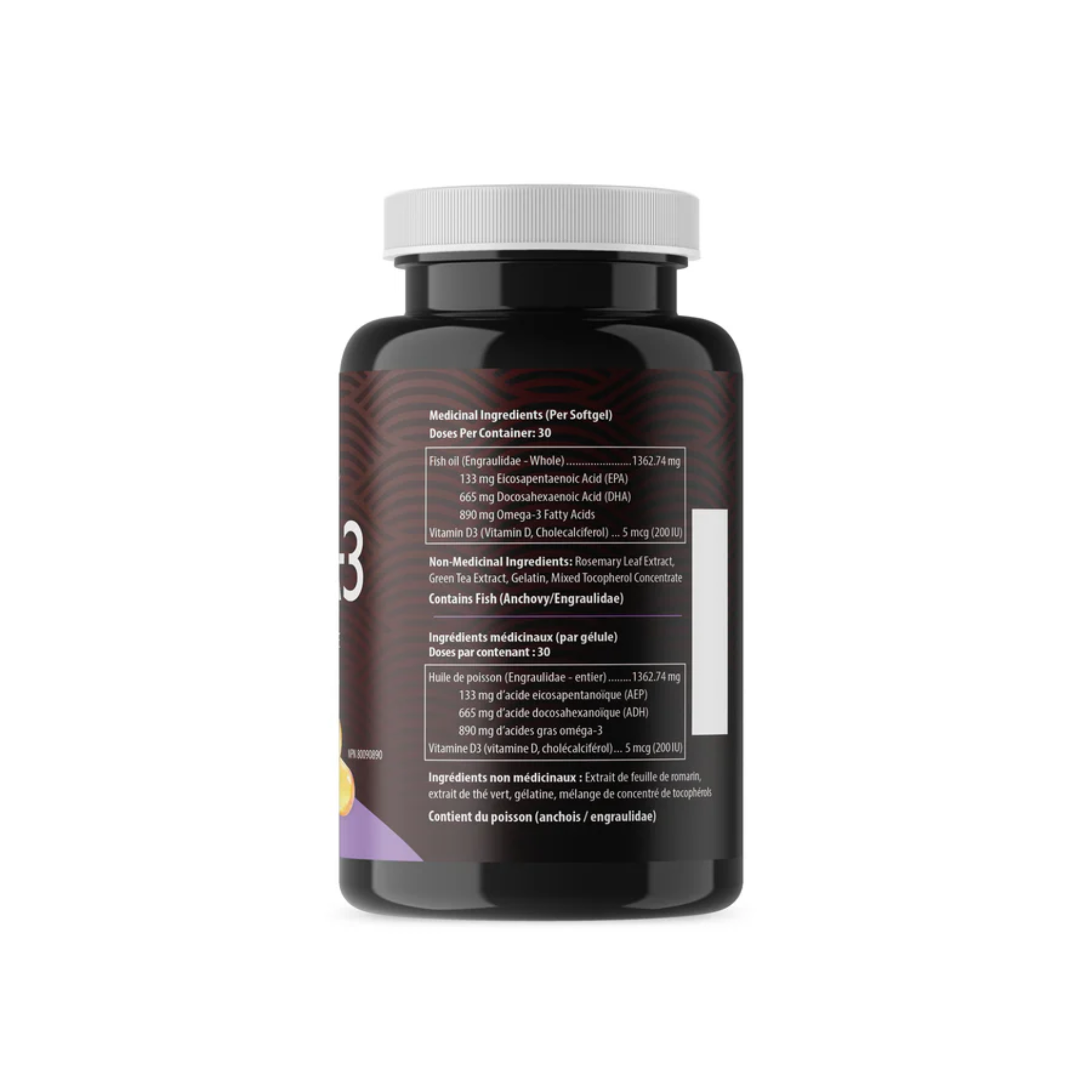 AQUAOMEGA OMEGA-3 HIGH DHA 3560MG 120 SOFTGELS