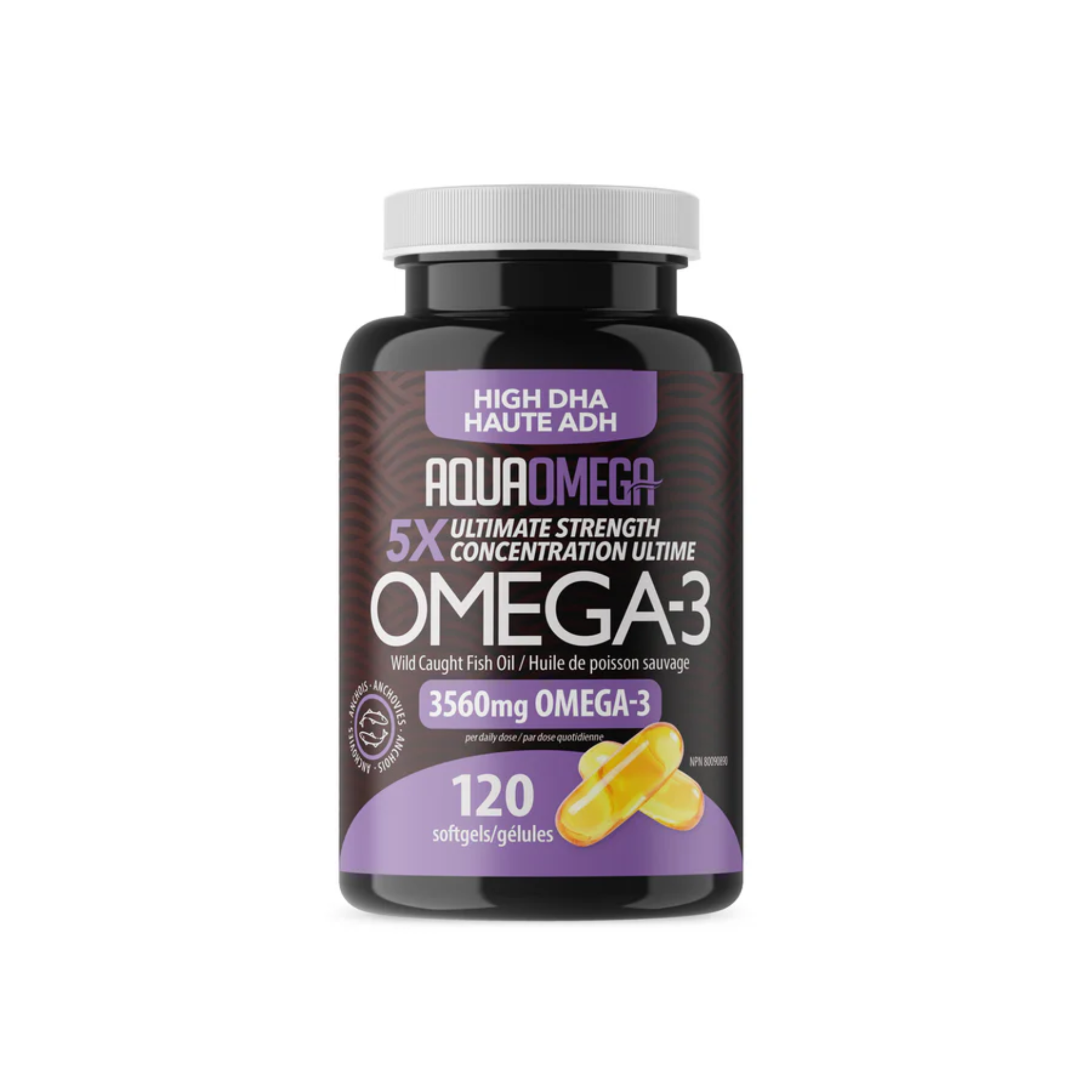 Aquaomega best omega-3 3560mg high dha fish oil  high strength best supplement deals nutrizone canada