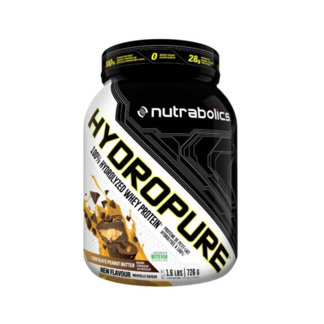NUTRABOLICS HYDROPURE 100 % ISOLAT DE LACTOSÉRUM HYDROLYSÉ 1,6 LBS