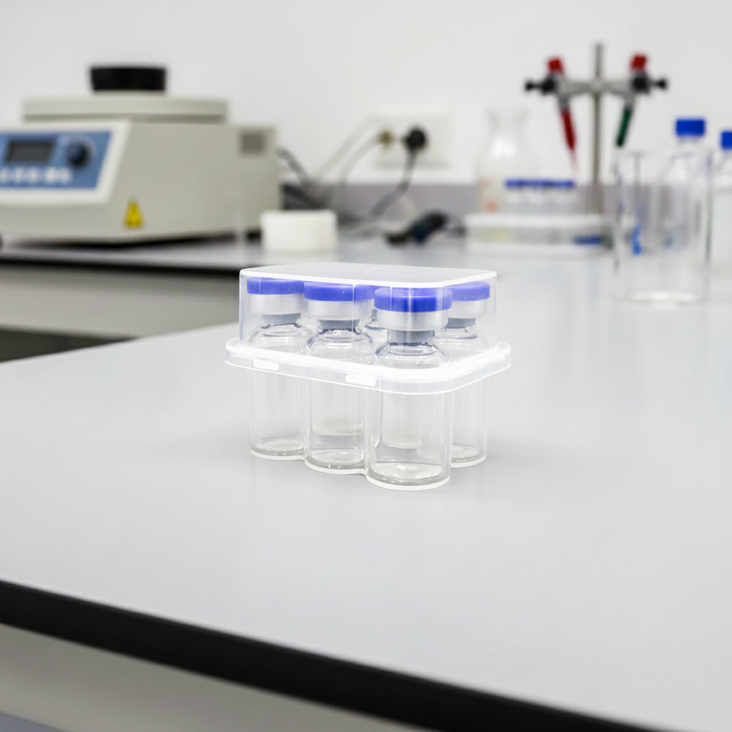 peptide 3cc vial storage case. Peptide Storage case for 6 peptide bpc tb vials