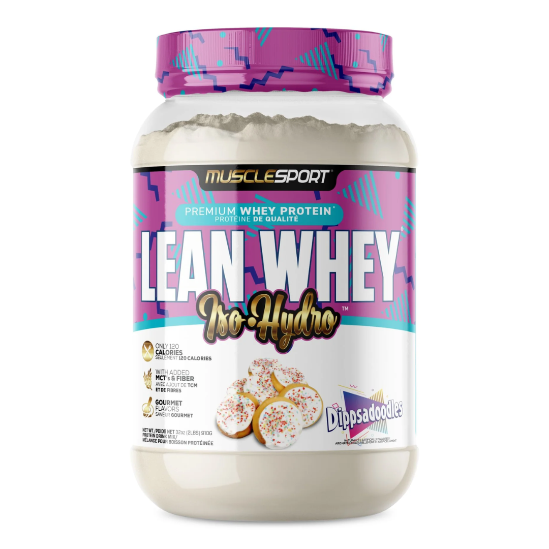 MUSCLESPORT LEAN WHEY 100% HYDRO-ISO 2lbs.