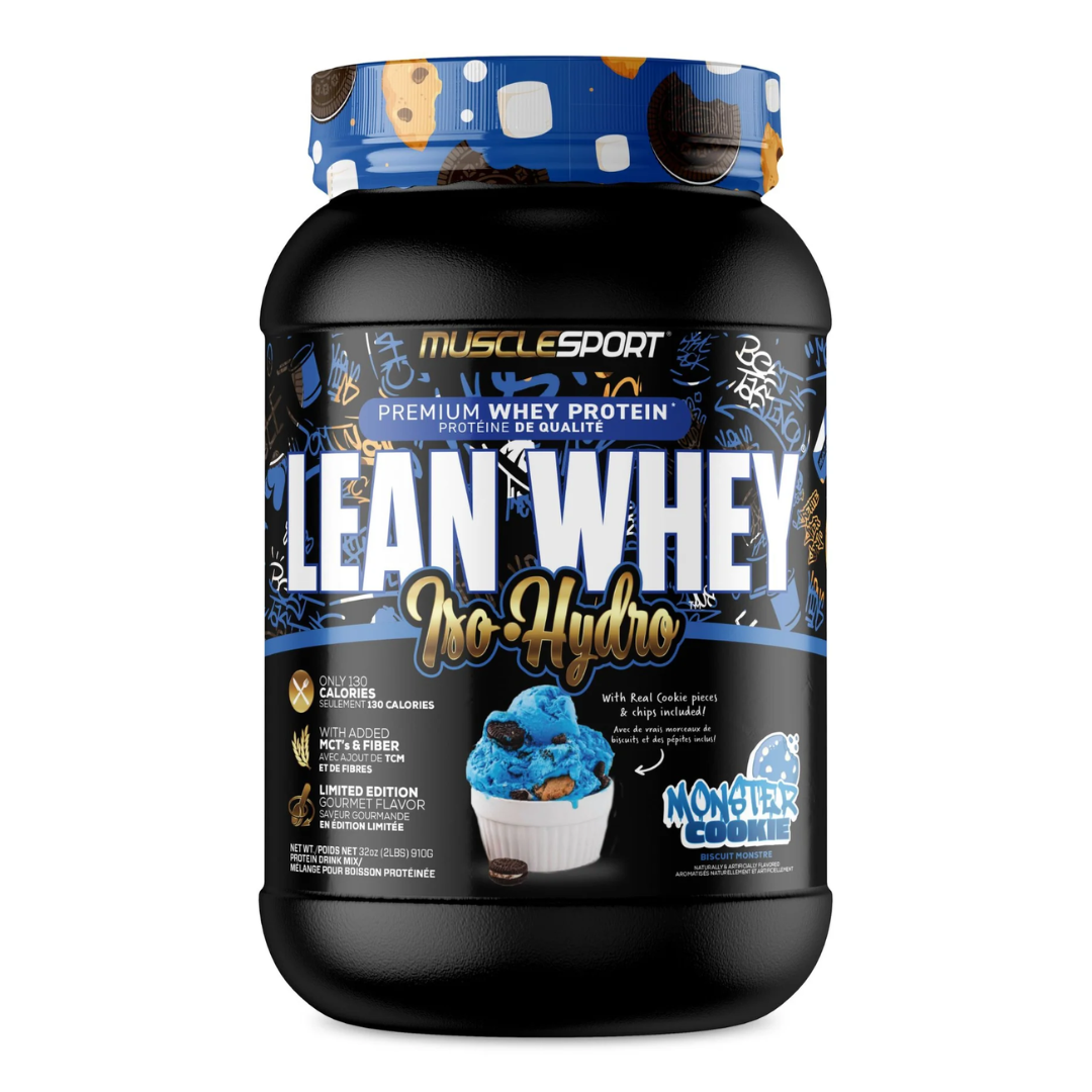 MUSCLESPORT LEAN WHEY 100% HYDRO-ISO 2lbs.