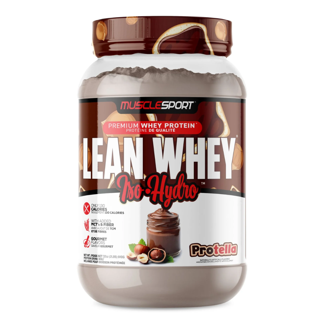 MUSCLESPORT LEAN WHEY 100% HYDRO-ISO 2lbs.