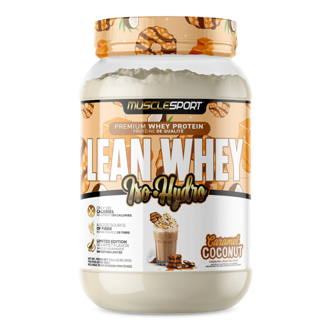 MUSCLESPORT LEAN WHEY 100% HYDRO-ISO 2lbs.