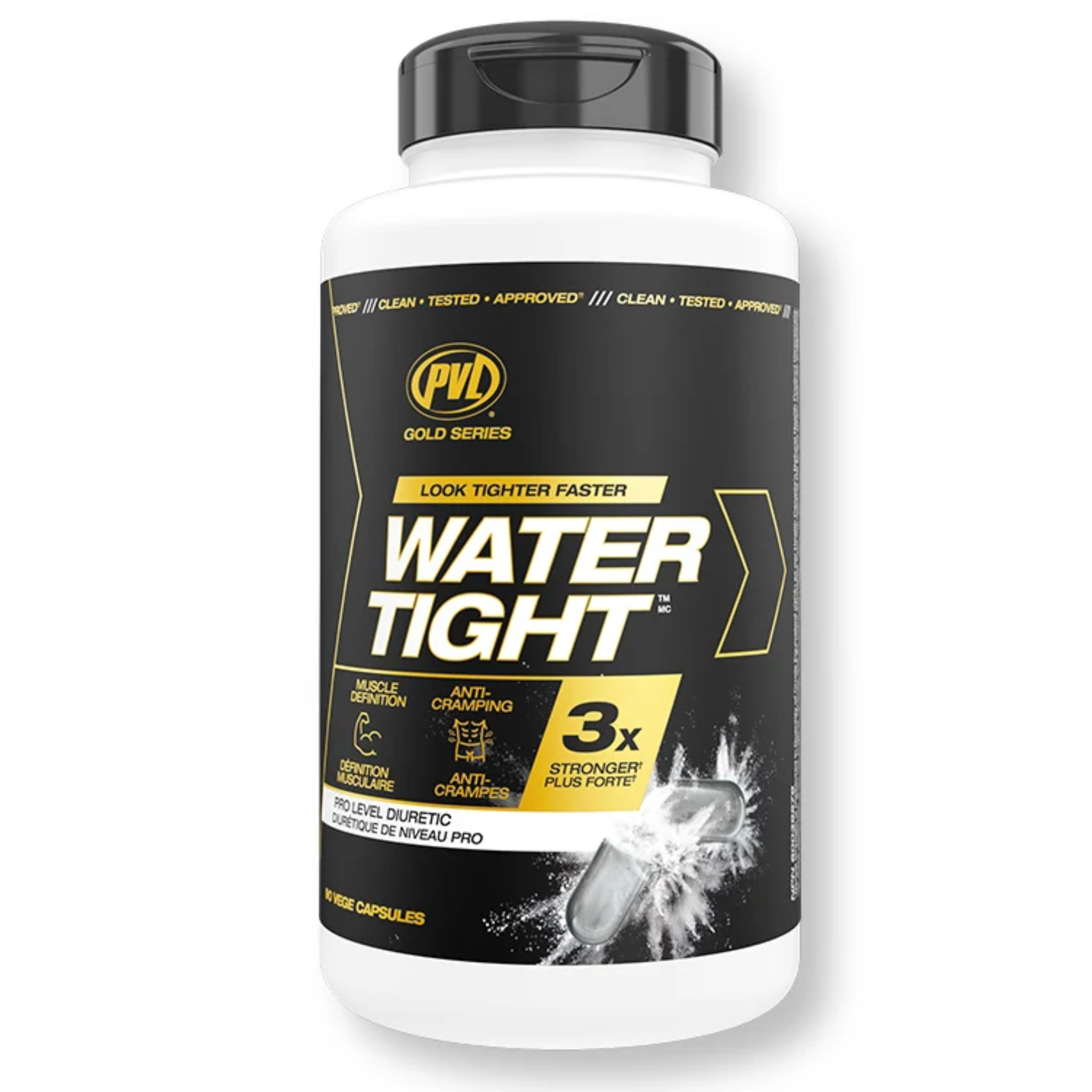 Pvl Water Tight 90 capsules diuretic, front view