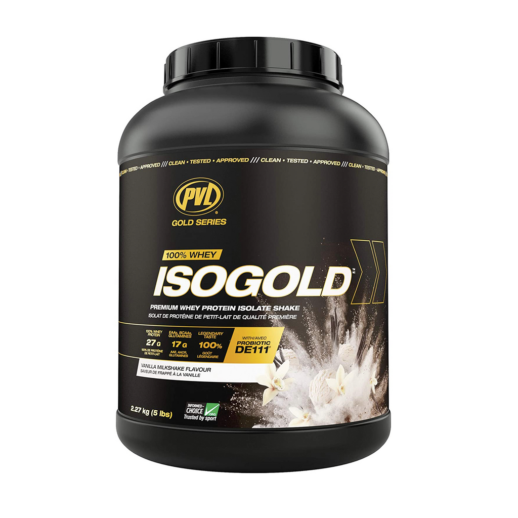 PVL ISOGOLD 100% ISOLATE 5 LB. NEW! 