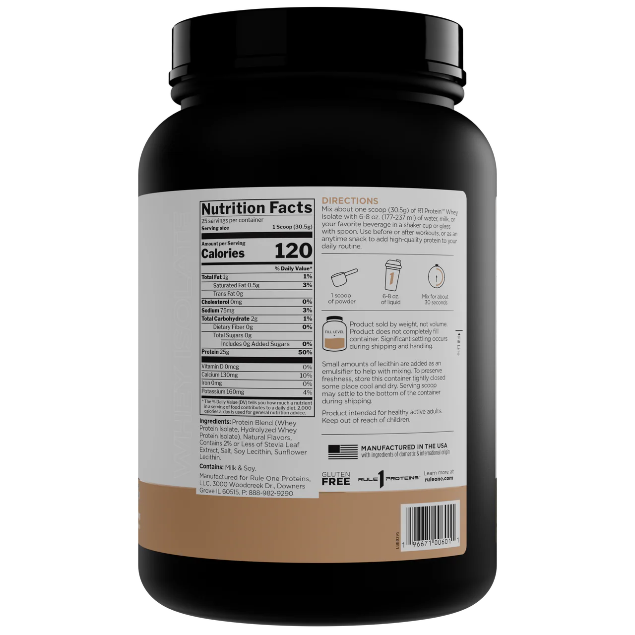 Ultra‑clean, naturally flavored whey isolate, Informed Choice Certified and sold at Nutrizone.