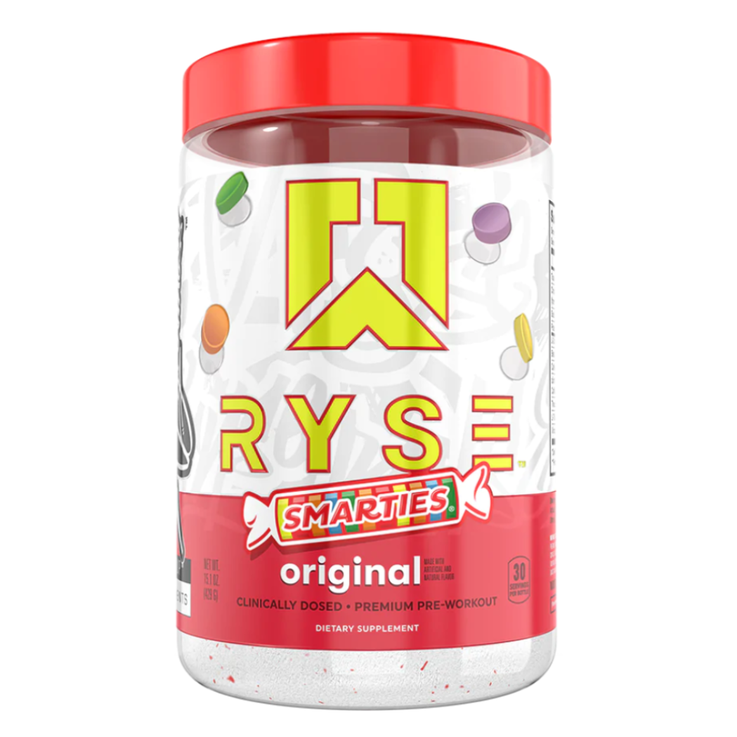 RYSE Loaded Pre-Workout V2 Smarties flavor pre workout 