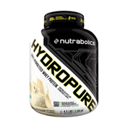 SALE! NUTRABOLICS HYDROPURE 100% HYDROLYZED WHEY ISOLATE  4.5 LB.