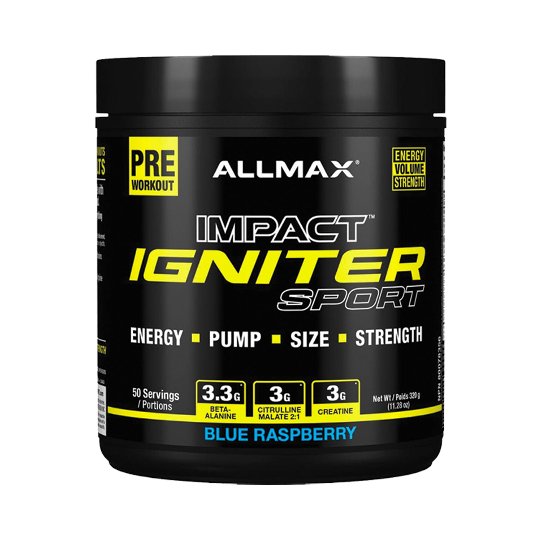 SALE! Allmax IMPACT IGNITER SPORT 320 GM.