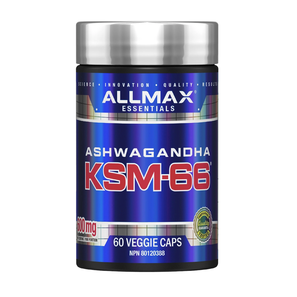 ALLMAX ASHWAGANDHA KSM-66 300 mg. 60 VEGGIE caps 