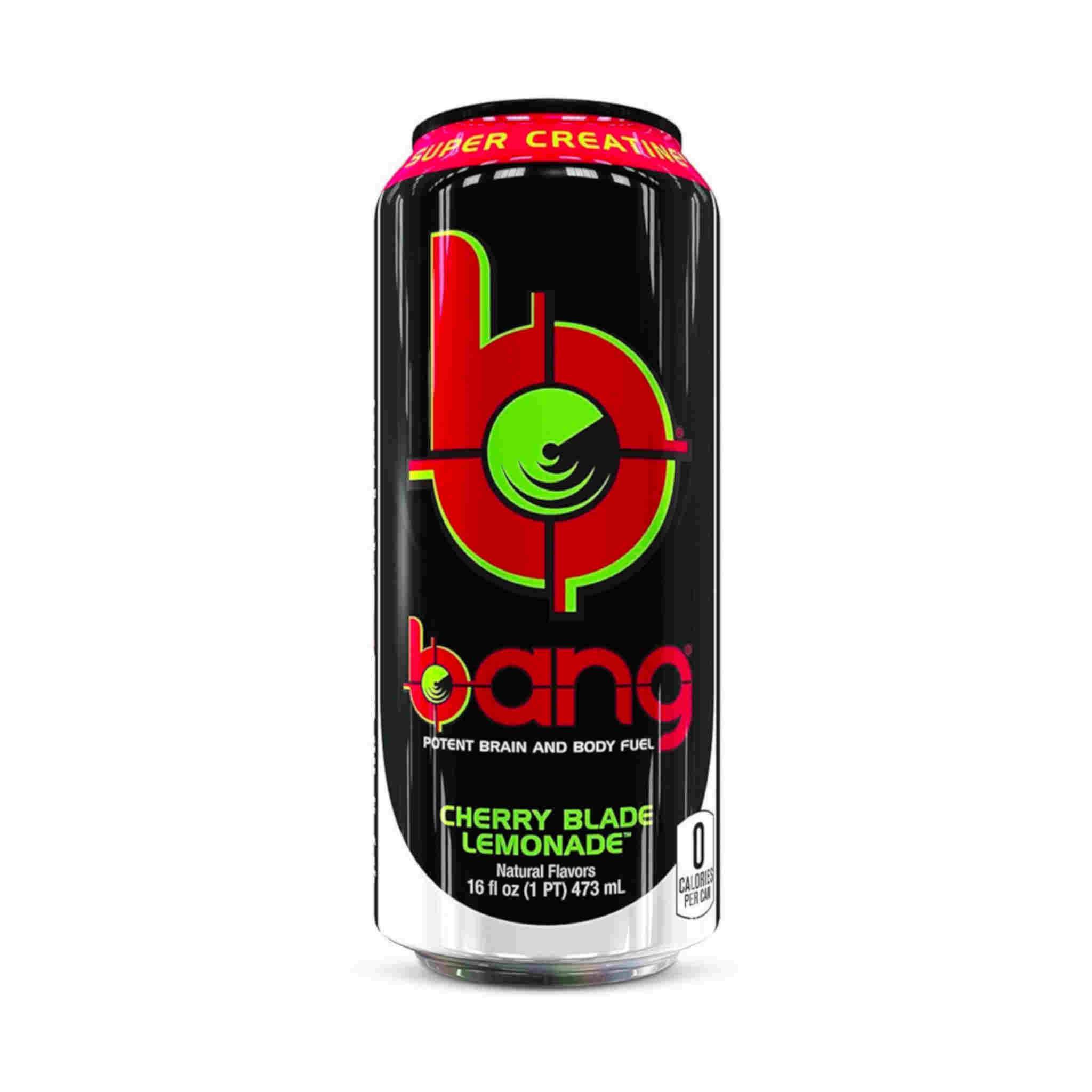 Bang energy drink powers you up with potent brain & body-rocking fuel: Creatine, Caffeine, & BCAAs 