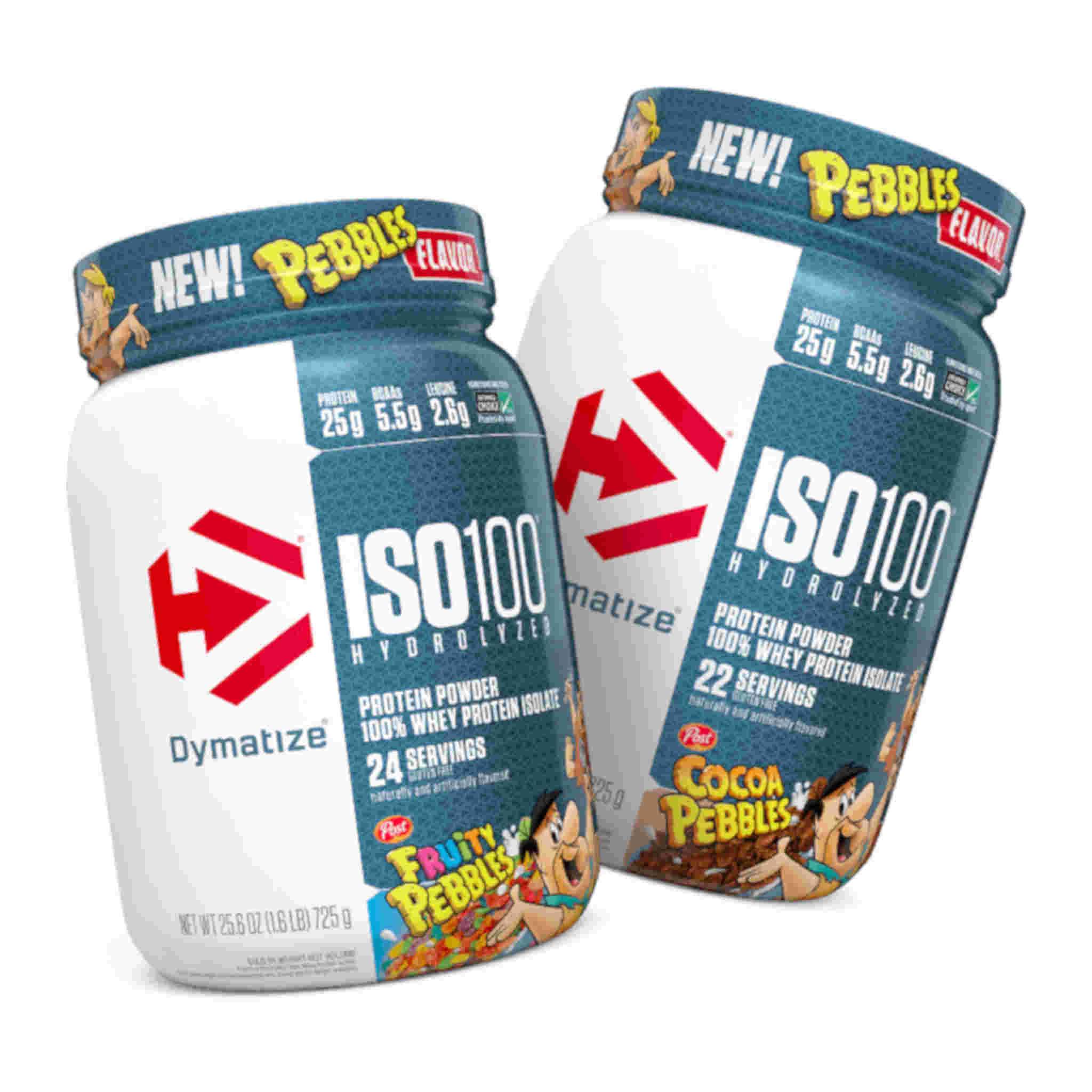 Dymatize ISO100 New Flavors Pebbles Fruity Pebbles Cocoa Pebbles