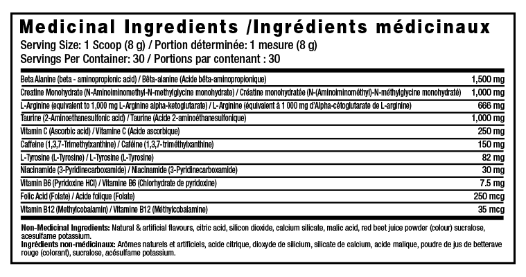 Kaizen Pre-Workout Boosts Your Energy Naturally , With Creatine And Is Non-GMO