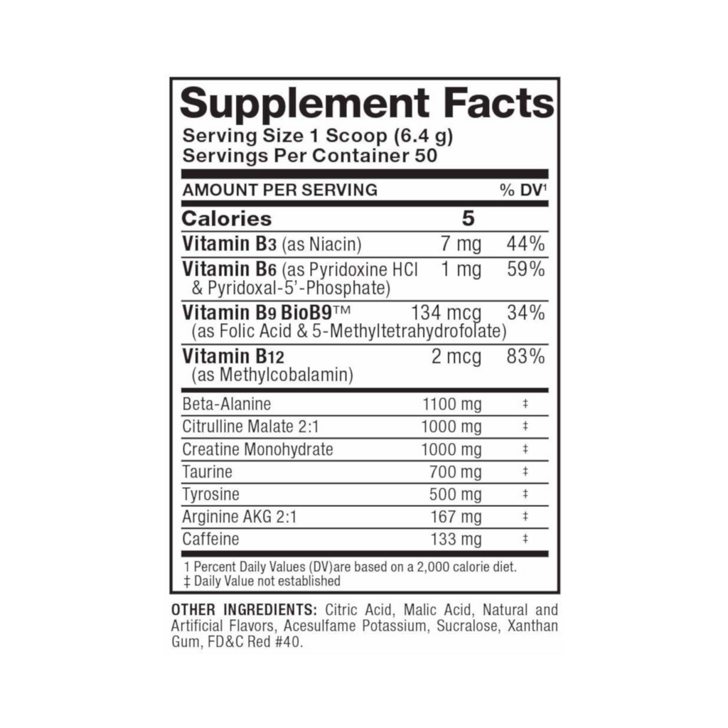 MMX Pre Apocalypse Pre-Workout 