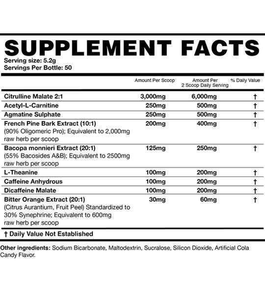 Magnum Pre Fo Extremely Concentrated Pre-Workout Boosts Your Energy , Gives You A Good Blood Flow And Increases Strength And Muscle Endurance 
