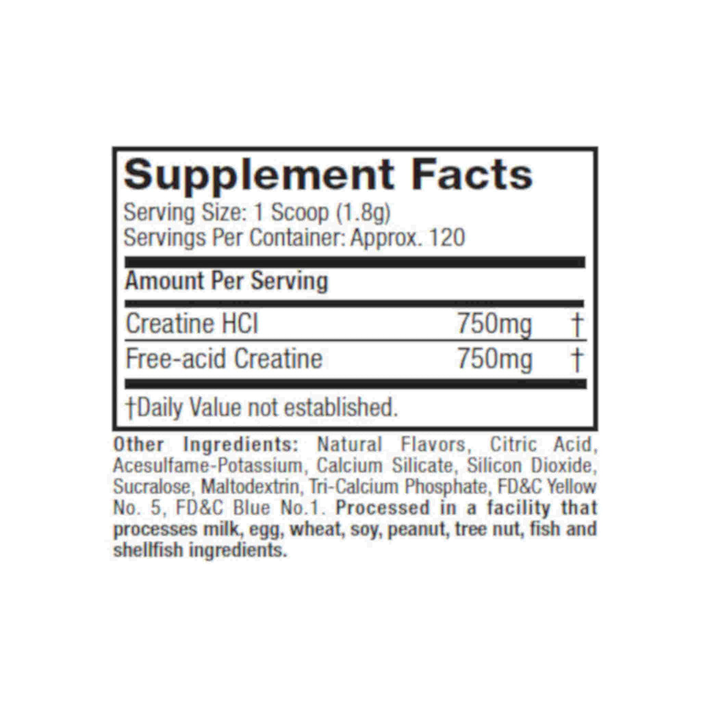 Muscletech Creator Creatine HCL – NUTRIZONE.CA