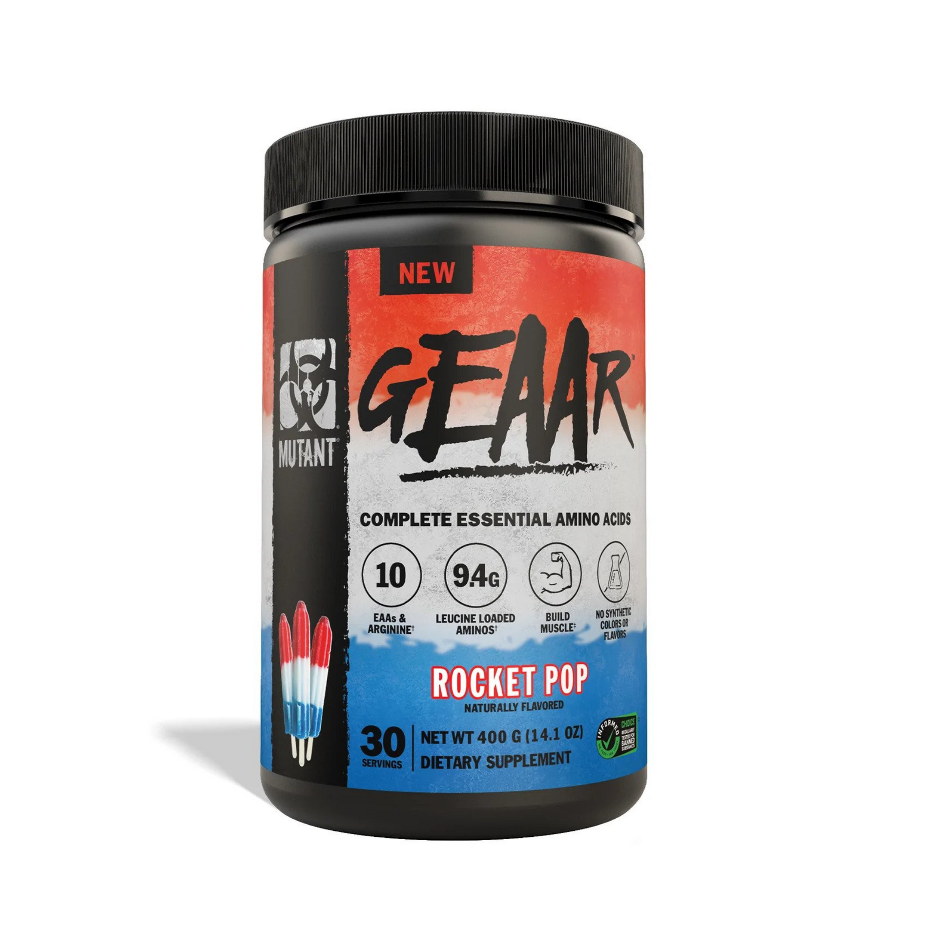 Buy MUTANT GEAAR ROCKET POP 400G -LIMITED EDITION  IN LOWEST PRICE AT NUTRIZONE