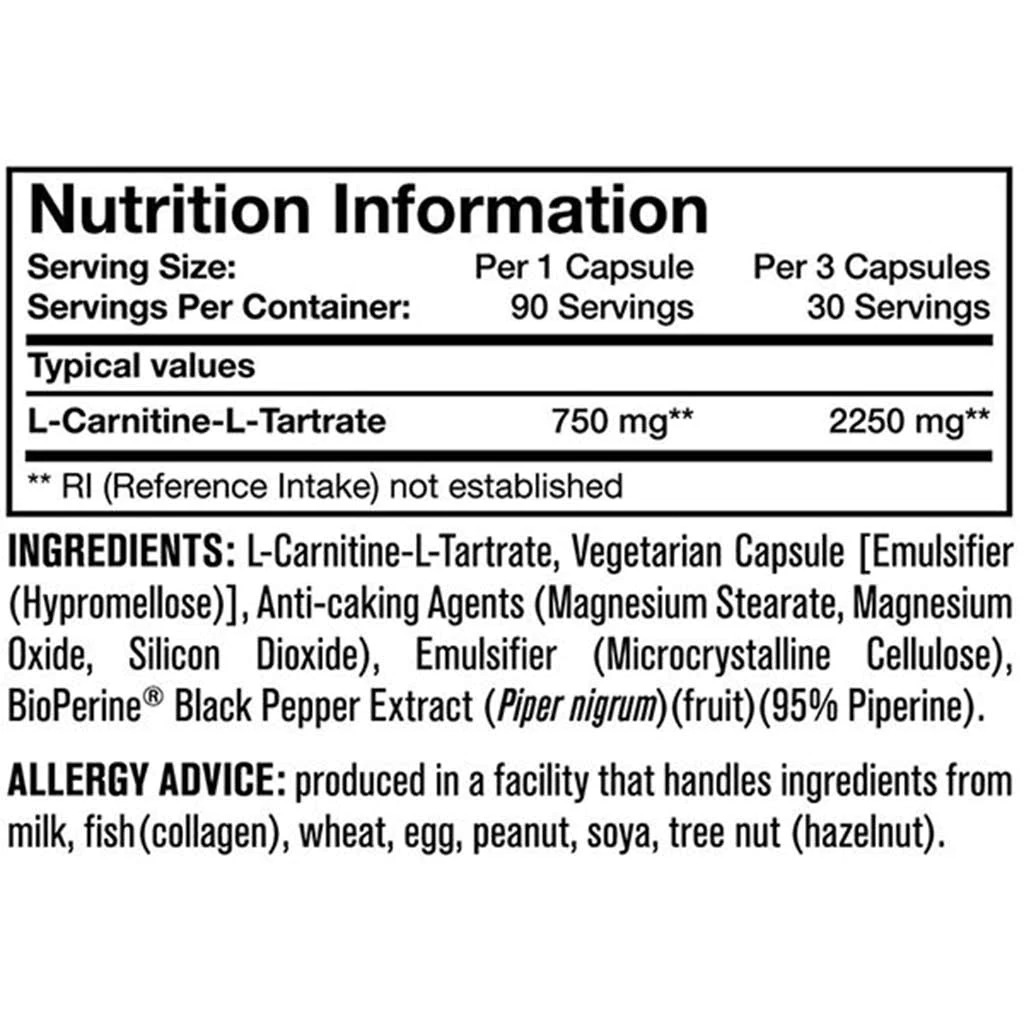 MUTANT CARNITINE is a stimulant-free metabolic support supplement. Each serving contains 2,250 mg of L-carnitine-L-tartrate, which is one of the most bioavailable forms of carnitine commercially available! L-Carnitine has many uses but is most notably sought out to help transport fat into the mitochondria, where it's metabolized into energy. Best prices at Nutrizone.ca!