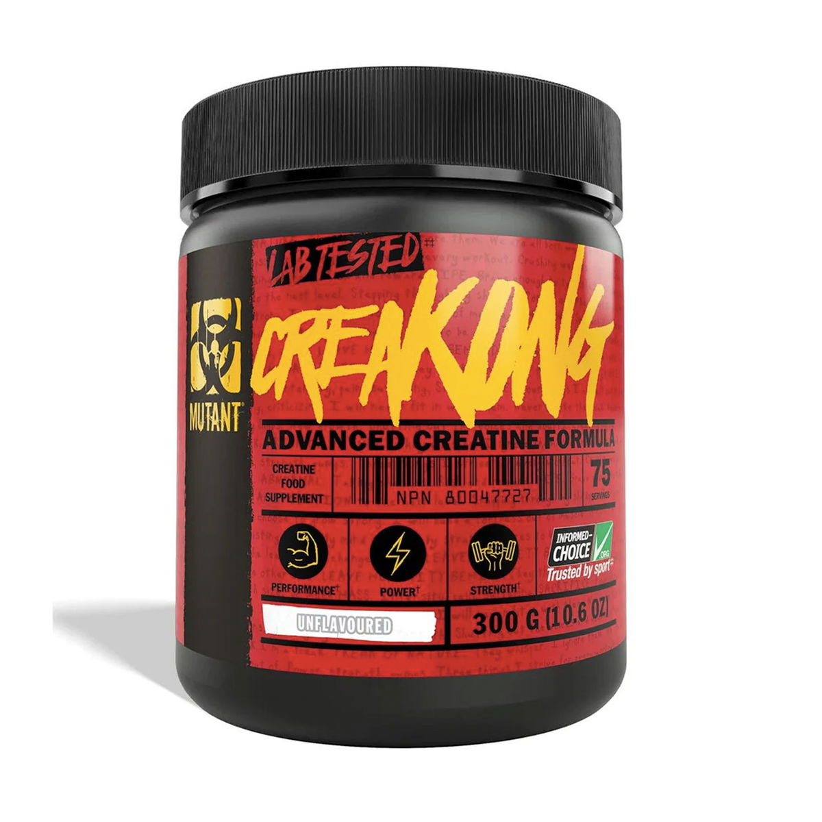 MUTANT CREAKONG 75 serv. – NUTRIZONE.CA