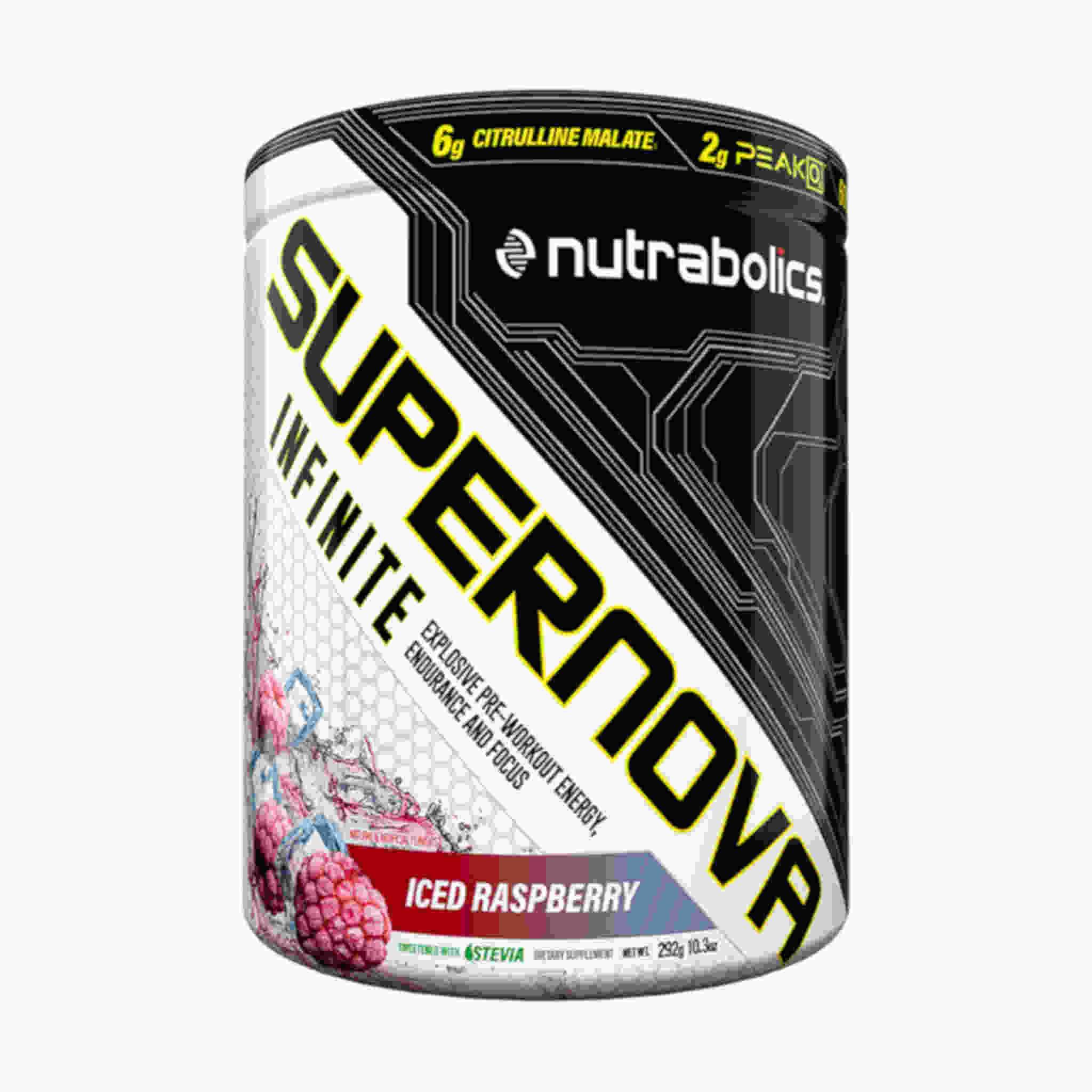 Nutrabolics Supernova Infinite pre-workout was developed to ignite your workouts with energy, ultimate endurance and ocus like you have never felt before.