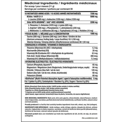EAA+ BCAA COMPLETE™ is a complete EAA (essential amino acid) blend. Lowest prices at Nutrizone.ca!