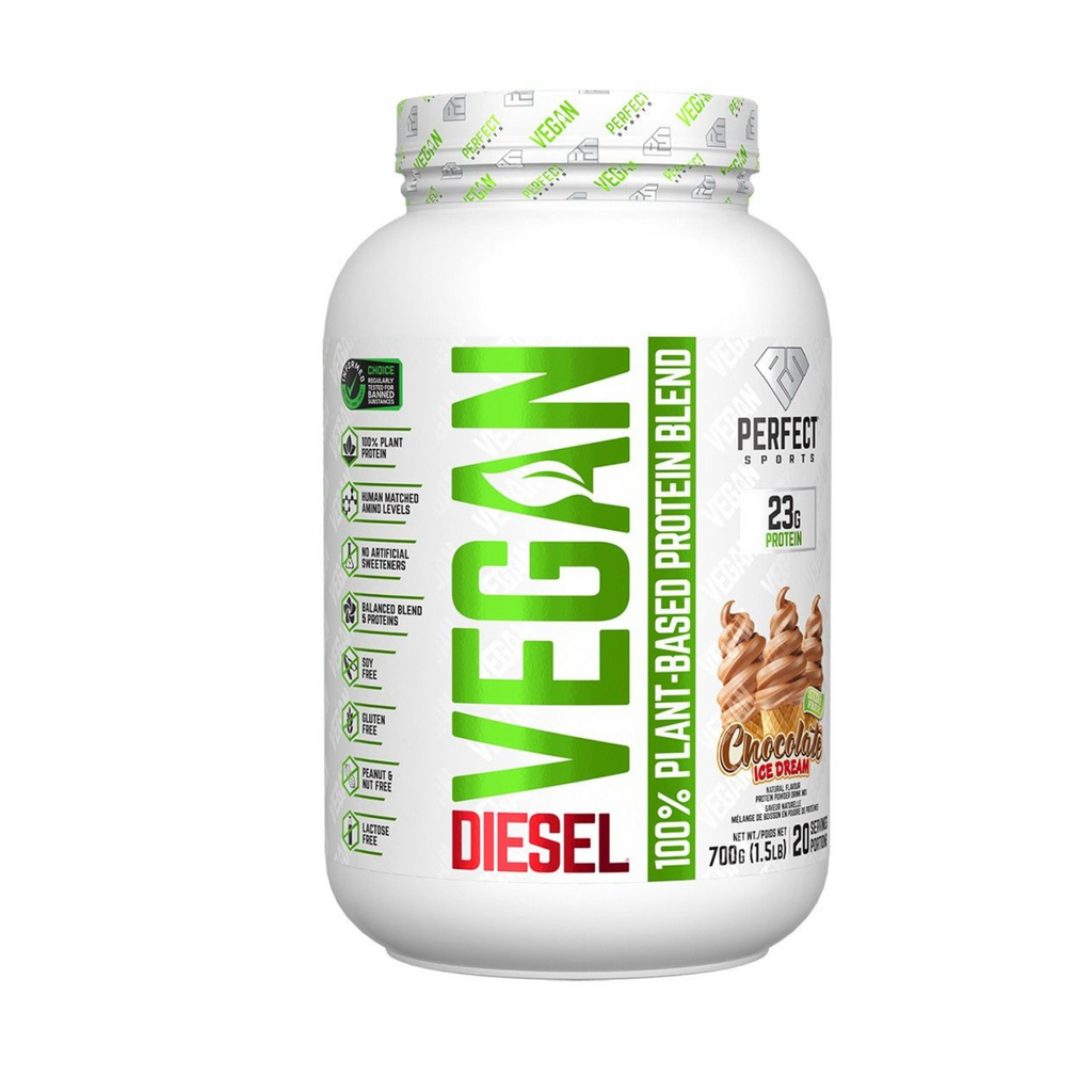 PERFECT SPORTS DIESEL VEGAN  100% PLANT-BASED PROTEIN BLEND 700G 