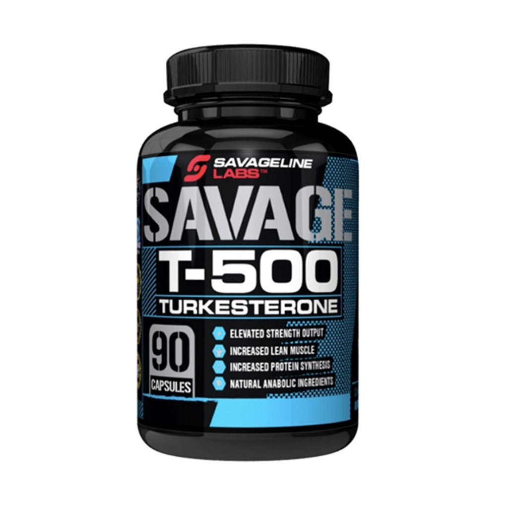 SAVAGELINELABS T-500 TURKESTERONE 500 mg. 90 caps. 