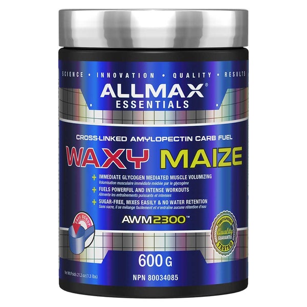 Allmax Waxy Maize Fuels Powerful And Intense Training , Immediates Glycogen Mediated Muscle Volumizing And Increases Carbohydrate Intake
