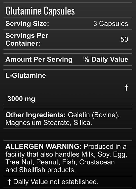 Allmax Glutamine 3000 Helps With Recovery And Improves Your Immune Function