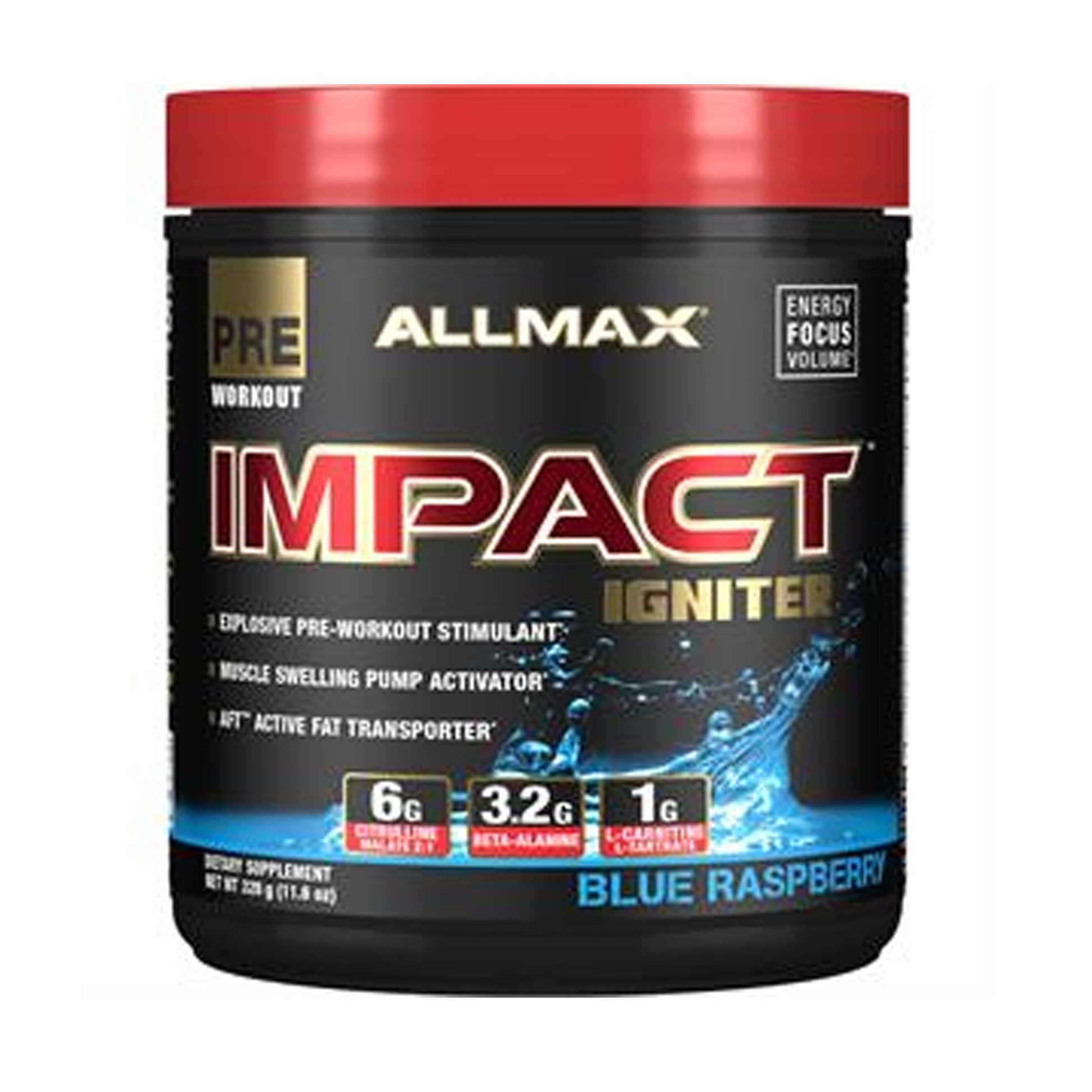 Allmax Impact Is A Pre-Workout Blend That Helps You Get Throughout Your Workout Without Having A Crash And Also Have Lion's Mane Which Will Help With Mental Focus 