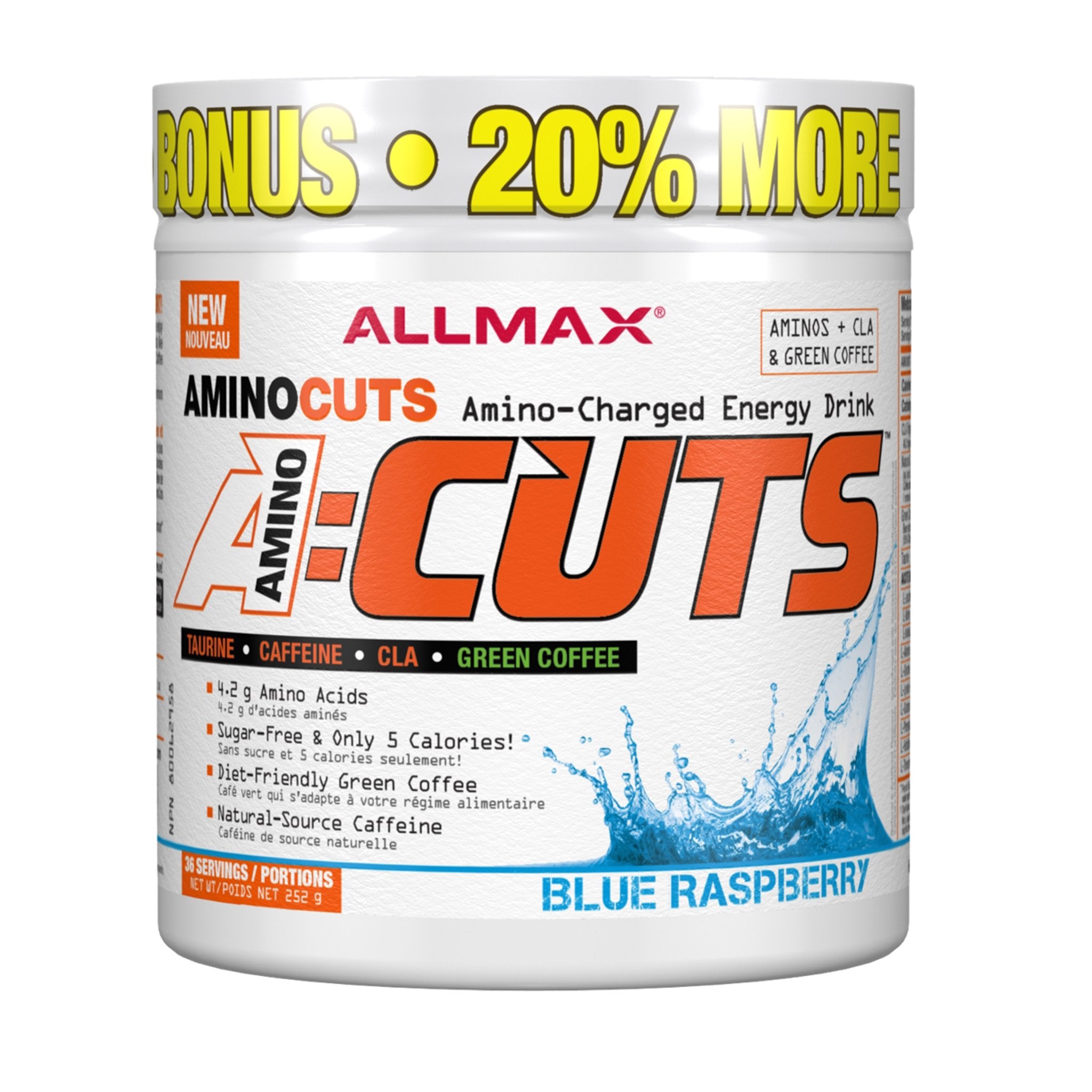 Allmax Amino Cuts Is A Great Mix Of Natural Caffeine And Amino Acids That Gives You Energy Throughout Your Training And Helps With Weight Loss