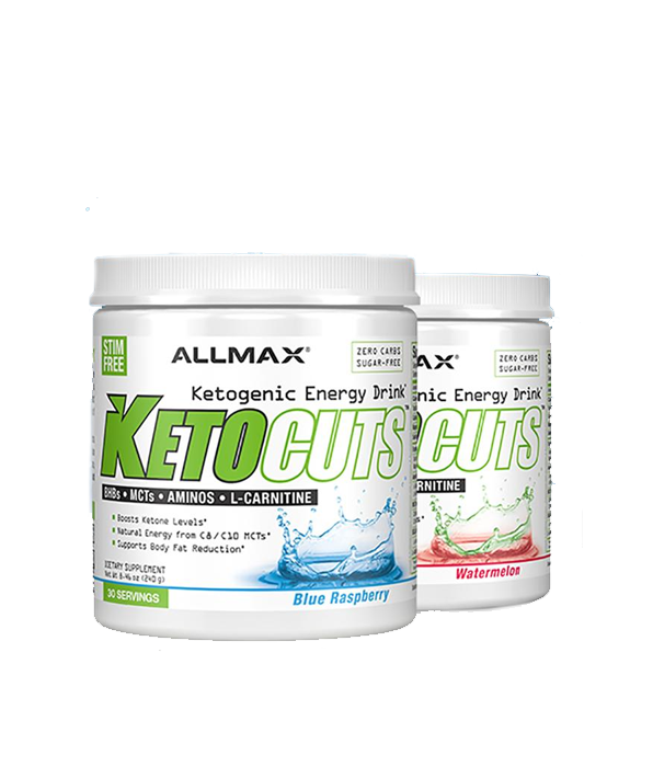 Allmax KetoCuts Increases Your Ketone Levels, Boosts Your Natural Energy And Helps Support Body Fat Reduction