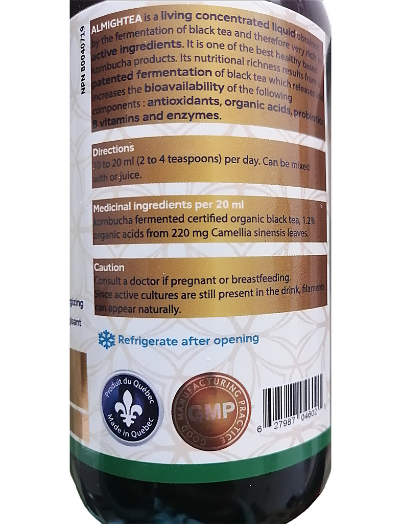 ALMIGHTEA KOMBUCHA 250 ml. 