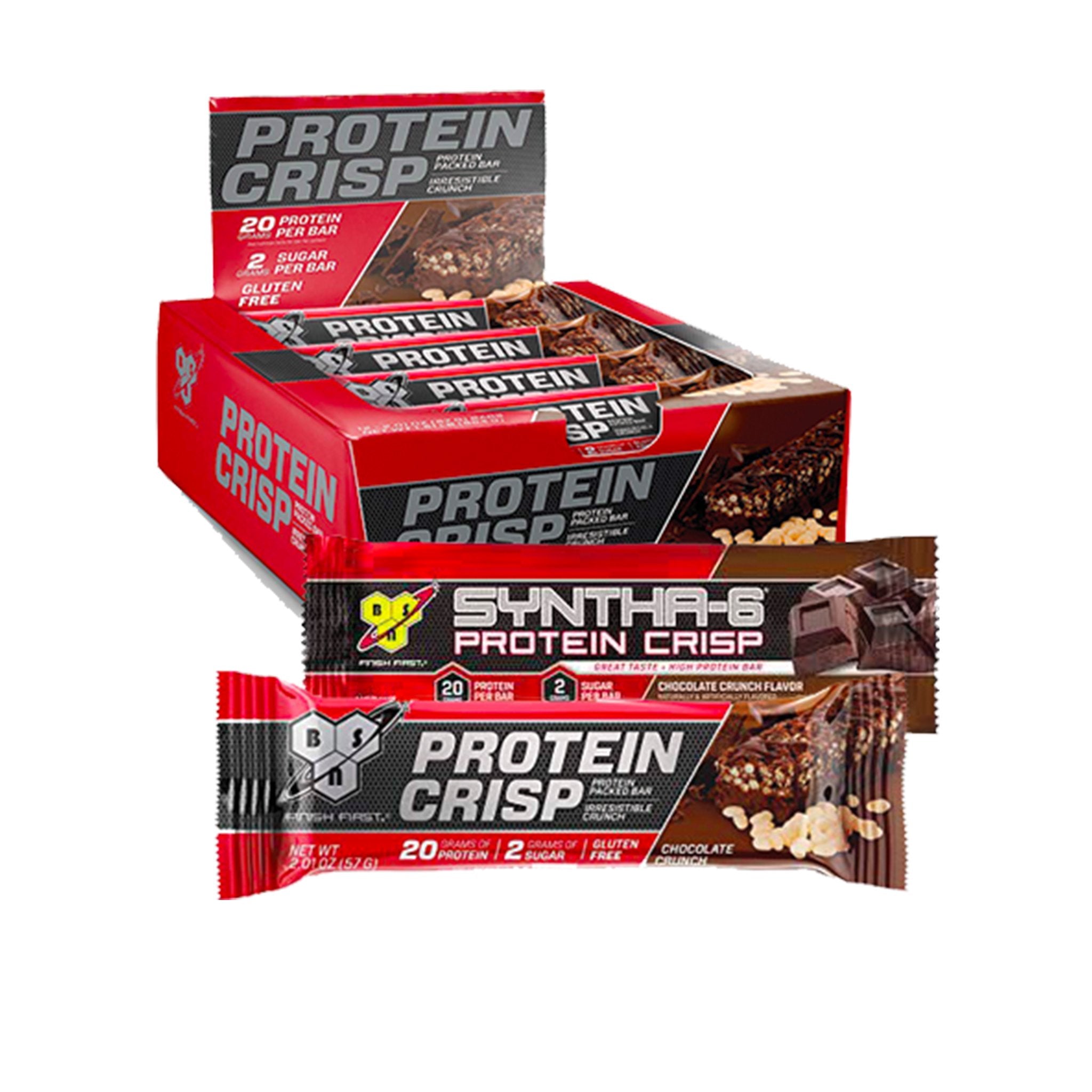 BSN Protein Crisp Made With Syntha-6 Protein Has An Amazing Taste And A Huge Selection Flavorwise