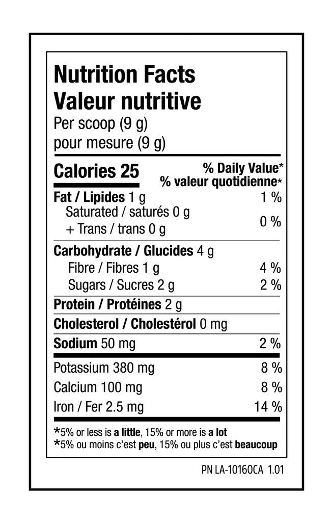 This superfood blend provides a spectrum of nutrients from concentered superfruits, land, and sea greens with the addition of pre- and probiotic support. Best prices at Nutrizone.ca!