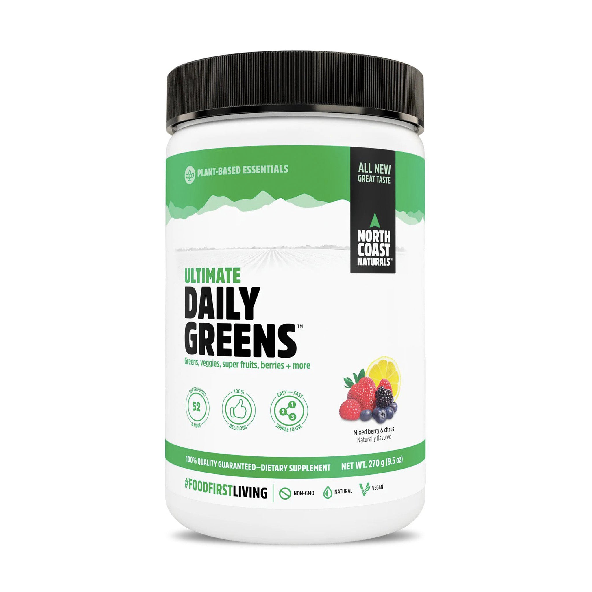 This superfood blend provides a spectrum of nutrients from concentered superfruits, land, and sea greens with the addition of pre- and probiotic support. Best prices at Nutrizone.ca!