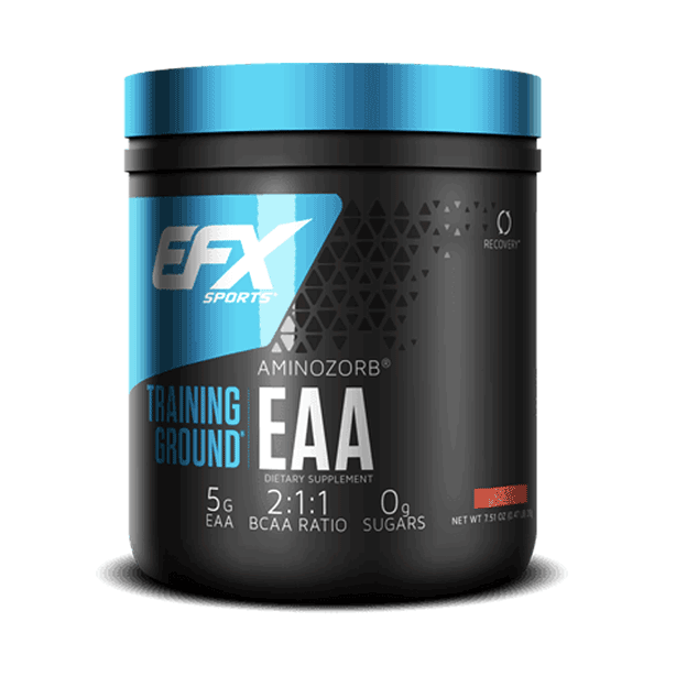 EFX SPORTS TRAINING GROUND EAA Helps You With Recovery Giving You All Necessary EAAs With A BCAA Formula