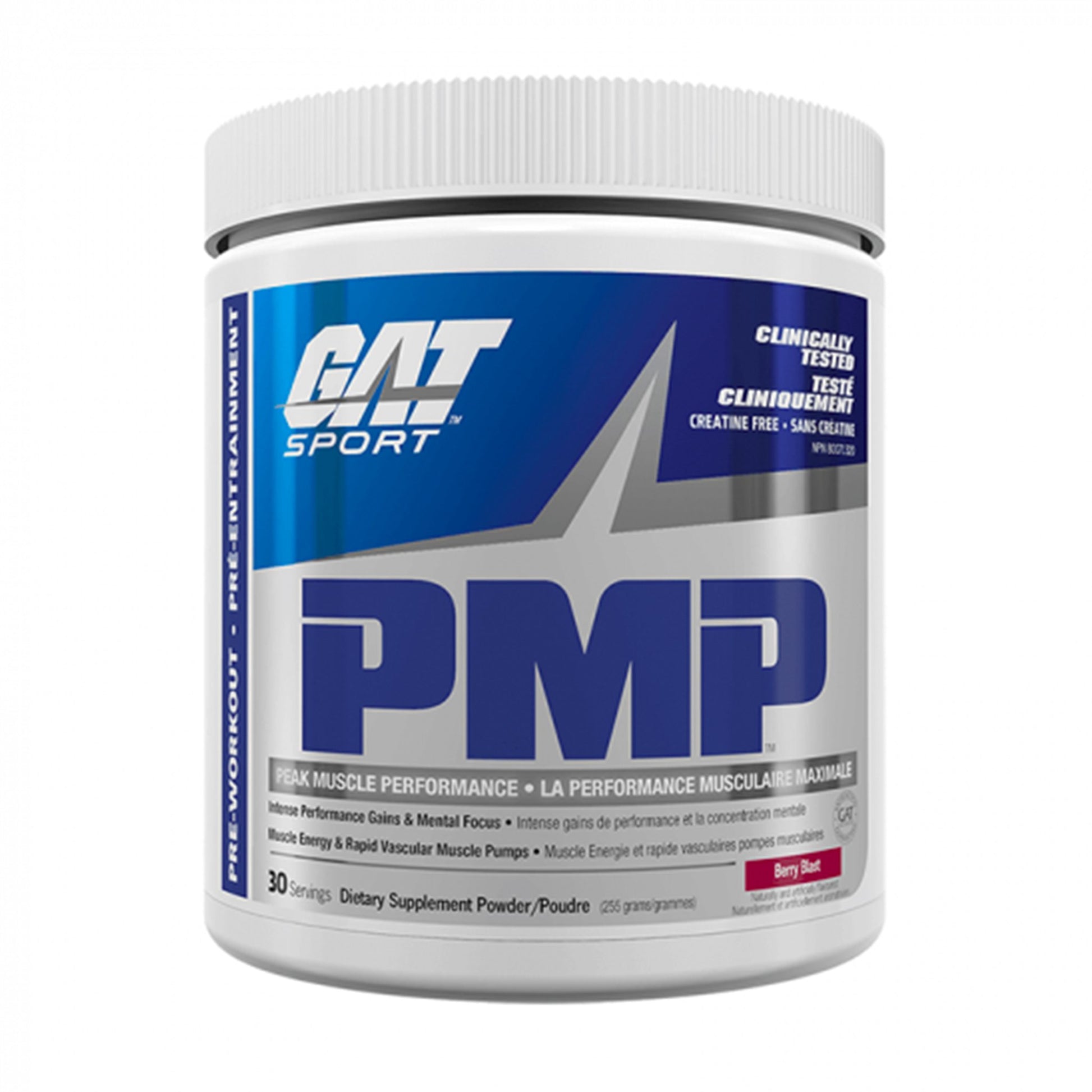 GAT PMP Has An Amazing Nitric Oxide Blend That Gives You A Good Blood Flow Circulation And Energy 