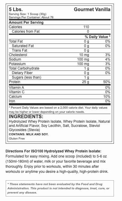 Dymatize ISO100 Hydrolyzed Protein , Fast Acting / Absorption Protein That Gives You Maximum Recovery.  Best deals at NUTRIZONE.CA!