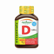 Jamieson D3 Increases Intake Of Vitamin D3 For Better Calcium And Phosphorus Absorption Which Helps With Bulding And Keeping Strong Bones