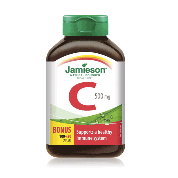 JAMIESON VITAMIN C 500 mg. 120 caps. 
